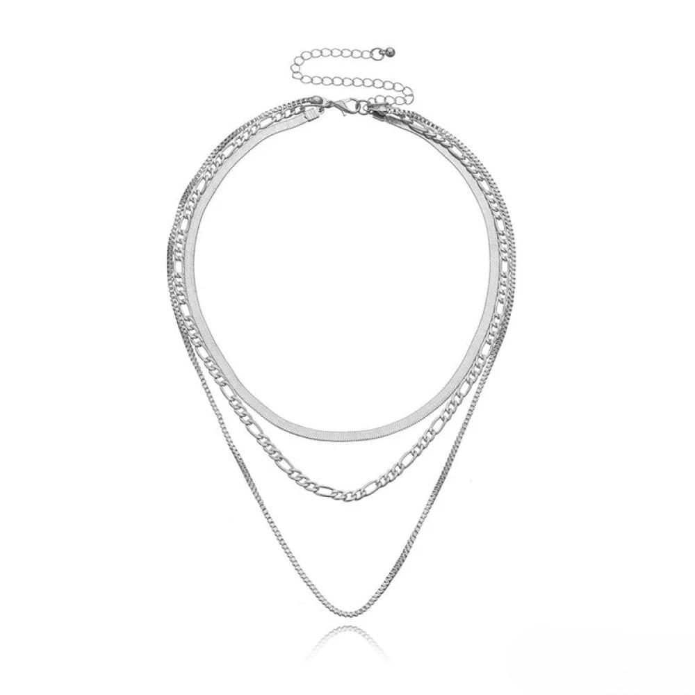 Vintage 3-Piece Layered Necklace